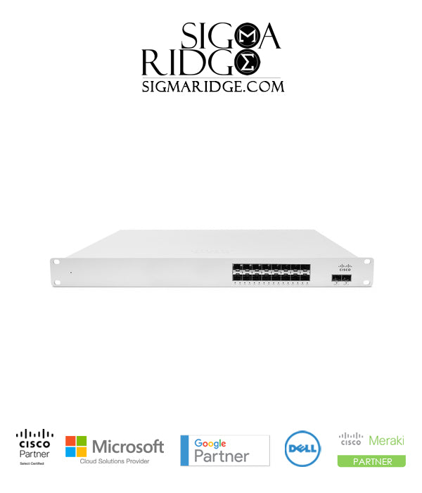 Cisco Meraki MS410-16 Cloud Managed Network Switch – Sigma Ridge IT