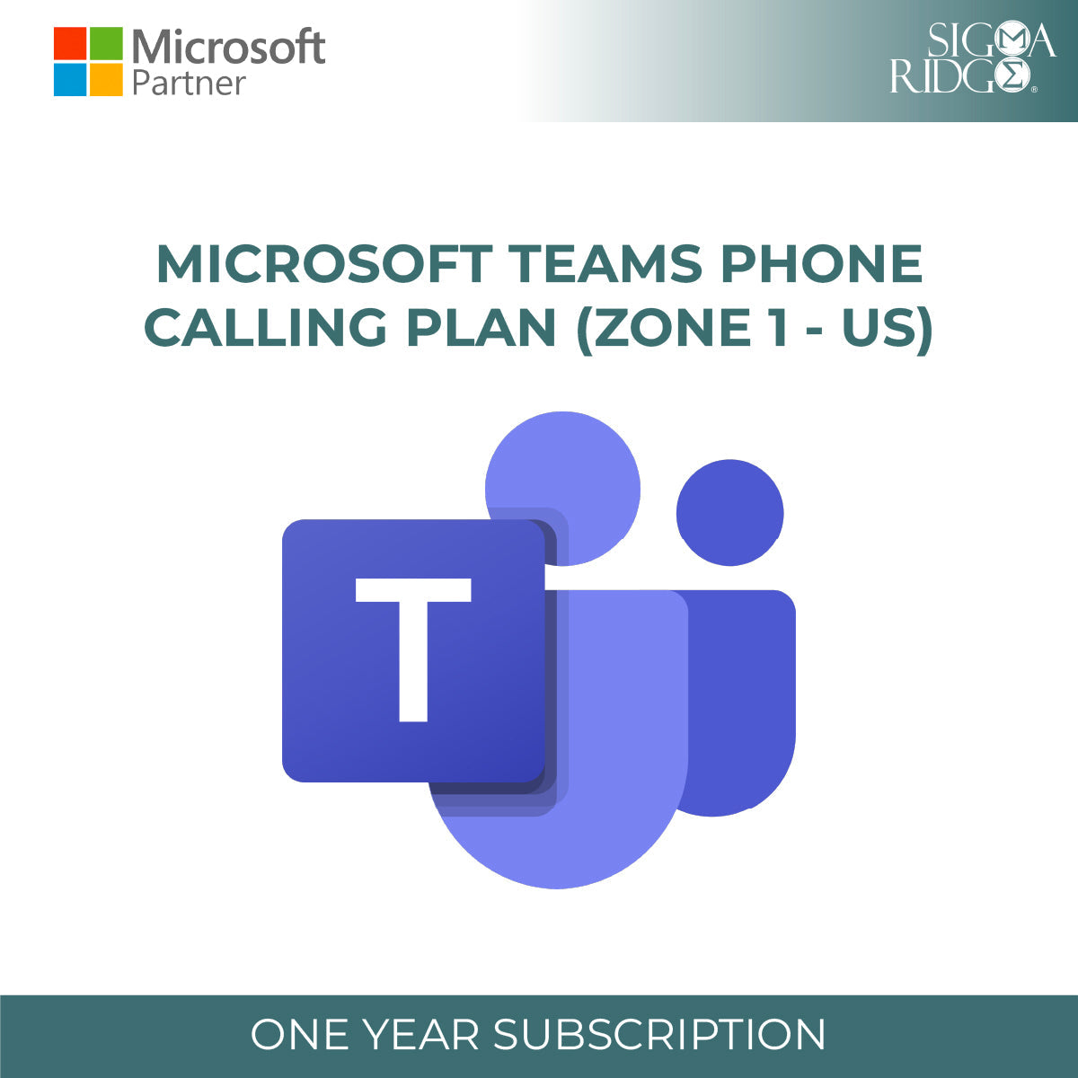 Teléfono de Teams con plan de llamadas (zona de país 1: EE. UU.)